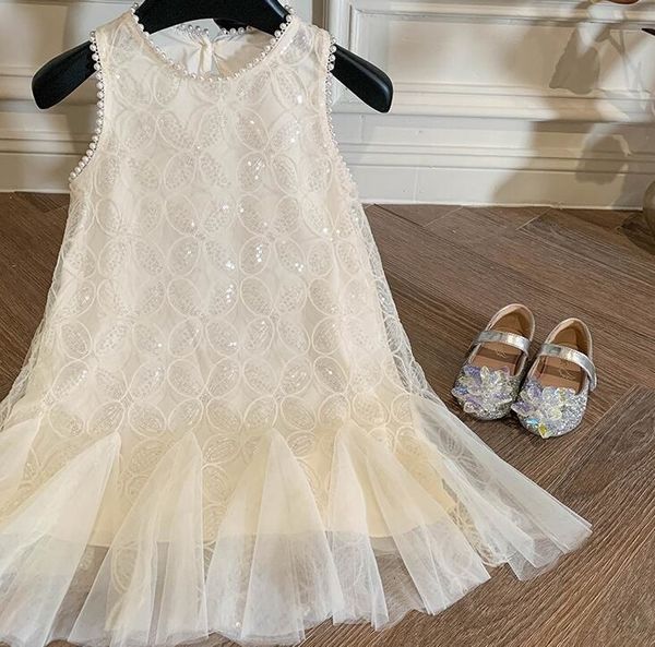 girl's dresses retail baby girls summer boutique beading sequined mesh vest dress princess kids sweet birthday dresses holiday 3-7 t 23, Red;yellow
girl's dresses retail baby girls summer boutique beading sequined mesh vest dress princess kids sweet birthday dresses holiday 3-7 t 23, Red;yellow
