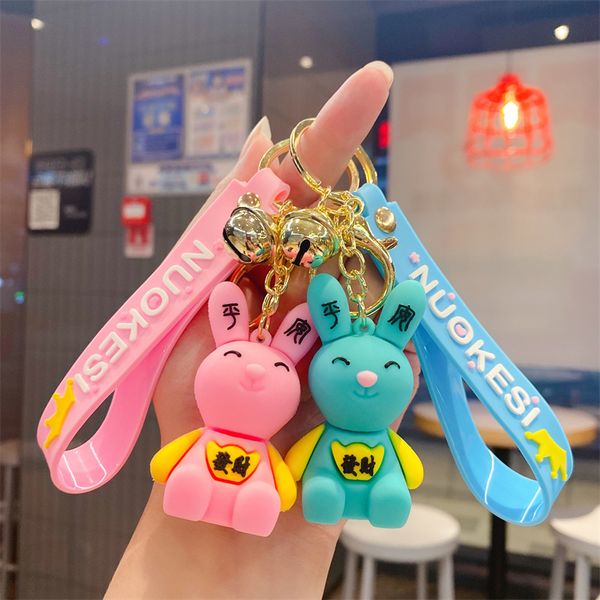 fashion blogger designer jewelr new year's selling cute ping an fate rabbit keychain mobile phone keychains lanyards keyrings wholesale, Slivery;golden
fashion blogger designer jewelr new year's selling cute ping an fate rabbit keychain mobile phone keychains lanyards keyrings wholesale, Slivery;golden