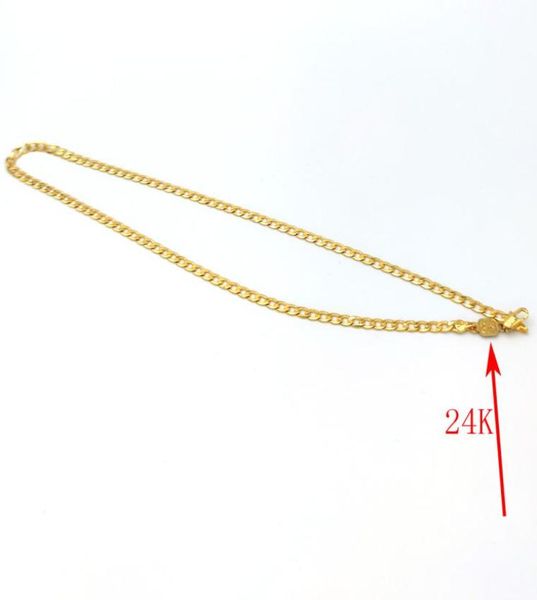 women039s necklace curb chain solid 24 k stamp link fine gold authentic finish birthday valentine gift valuable 20 inch 4 m1326795, Silver 
women039s necklace curb chain solid 24 k stamp link fine gold authentic finish birthday valentine gift valuable 20 inch 4 m1326795, Silver