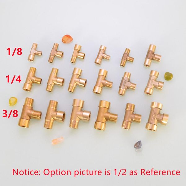 blazers pneumatic plumbing brass pipe fitting male/female thread 1/8" 1/4" 3/8" 1/2" bsp tee type copper fittings water, White;black
blazers pneumatic plumbing brass pipe fitting male/female thread 1/8" 1/4" 3/8" 1/2" bsp tee type copper fittings water, White;black
