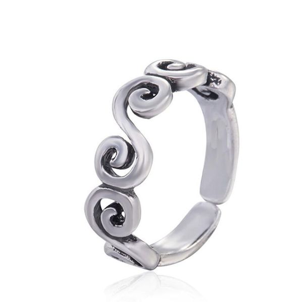 antique silver wave ring for women retro personality open thai handmade jewelry5828083
antique silver wave ring for women retro personality open thai handmade jewelry5828083