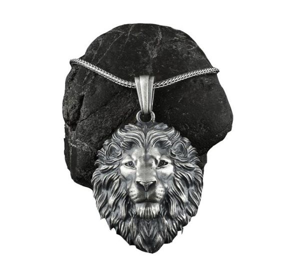men039s necklace animal lion head pendant necklace new fashion metal sliding pendant accessories party jewelry1509392, Silver
men039s necklace animal lion head pendant necklace new fashion metal sliding pendant accessories party jewelry1509392, Silver