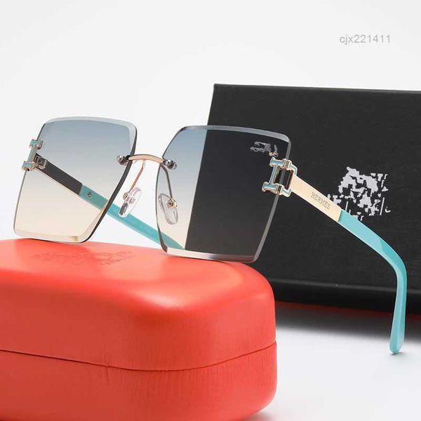 new frameless cut large frame sunglasses men's and fashionable beach lovers' gift 59x7, White;black
new frameless cut large frame sunglasses men's and fashionable beach lovers' gift 59x7, White;black