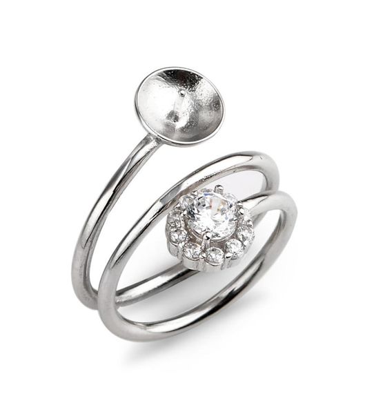 clear cz flower ring settings circle round band 925 sterling silver elegant women jewelry big pearl 5 pieces9702817, Slivery;crystal
clear cz flower ring settings circle round band 925 sterling silver elegant women jewelry big pearl 5 pieces9702817, Slivery;crystal