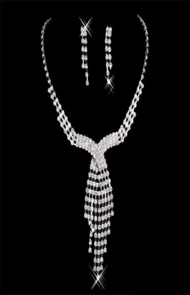 wedding bridal accessories jewelry necklace and earring set party jewelry for bride7695094, White
wedding bridal accessories jewelry necklace and earring set party jewelry for bride7695094, White