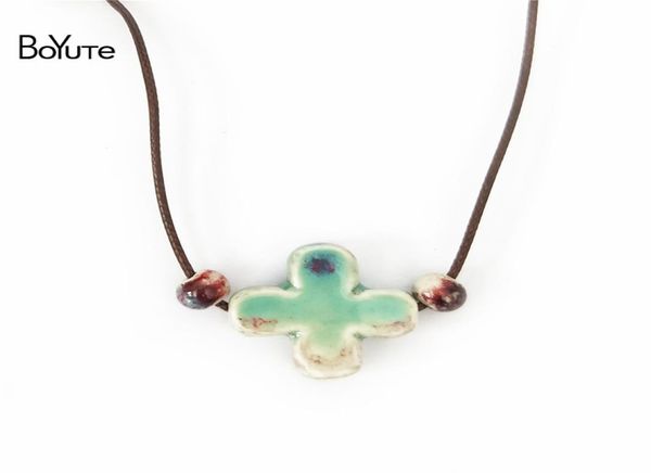 boyute new 5pcs chinese porcelain ceramic pendant cross necklace women ethnic jewelry women039s accessories independent packing2227871, Silver
boyute new 5pcs chinese porcelain ceramic pendant cross necklace women ethnic jewelry women039s accessories independent packing2227871, Silver