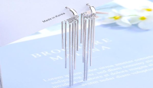 925 sterling silver handmade long chain tassel love heart hoop earrings for women oorbellen aretes creole se10725661478, Golden
925 sterling silver handmade long chain tassel love heart hoop earrings for women oorbellen aretes creole se10725661478, Golden