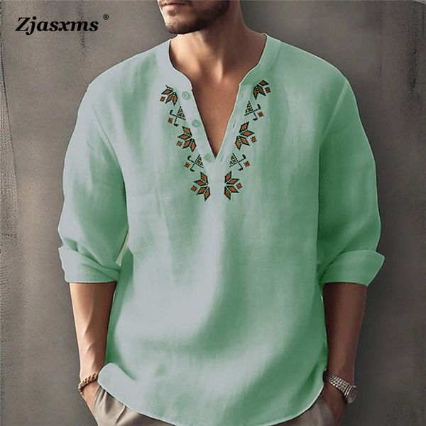 men's tracksuits vintage men office clothes streetwear t shirt 2023 graphic print blouse fashion v neck button loose long sleeve pullov, Gray
men's tracksuits vintage men office clothes streetwear t shirt 2023 graphic print blouse fashion v neck button loose long sleeve pullov, Gray