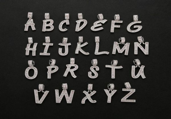 az baguette single letter pendant necklace iced out cubic zriconia hip hop jewelry for men women1694306, Silver
az baguette single letter pendant necklace iced out cubic zriconia hip hop jewelry for men women1694306, Silver