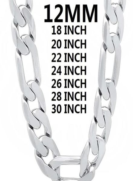solid 925 sterling silver necklace for men classic 12mm cuban chain 1830 inches charm fashion jewelry wedding 2202092939818
solid 925 sterling silver necklace for men classic 12mm cuban chain 1830 inches charm fashion jewelry wedding 2202092939818