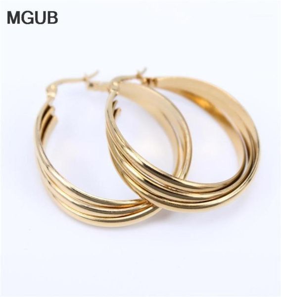 hoop huggie mgub stainless steel gold color earrings 2 smooth and frosted women fashion jewelry whole real map lh18918845725, Golden;silver
hoop huggie mgub stainless steel gold color earrings 2 smooth and frosted women fashion jewelry whole real map lh18918845725, Golden;silver
