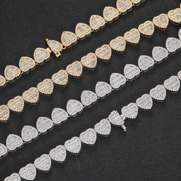 pendant necklaces custom heart shape design fashion jewelry moissanite necklace tennis chain, Silver
pendant necklaces custom heart shape design fashion jewelry moissanite necklace tennis chain, Silver
