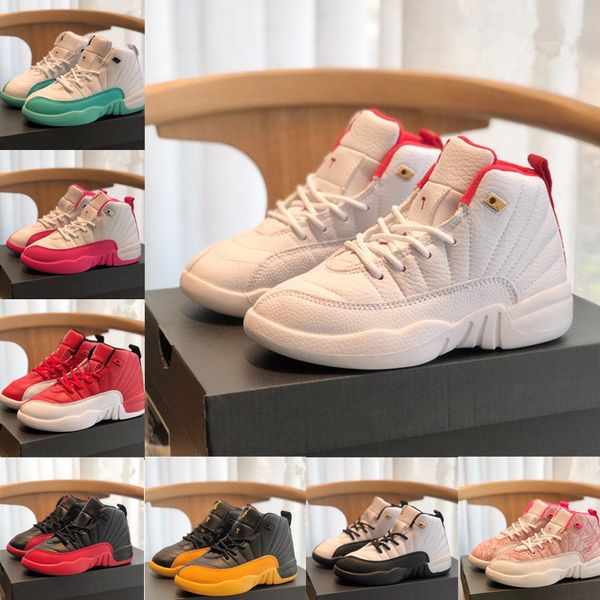 jumpman 12s 12 kids basketball shoes game black deadly pink gym red athletic kid shoe youth toddler sneakers size 26-35
jumpman 12s 12 kids basketball shoes game black deadly pink gym red athletic kid shoe youth toddler sneakers size 26-35