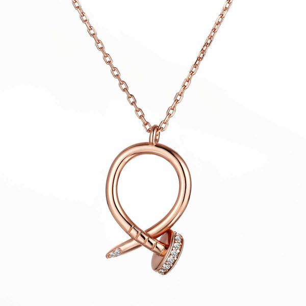 designer new s925 sterling silver pendant collar chain fashion card home rose gold necklace girl gift
designer new s925 sterling silver pendant collar chain fashion card home rose gold necklace girl gift
