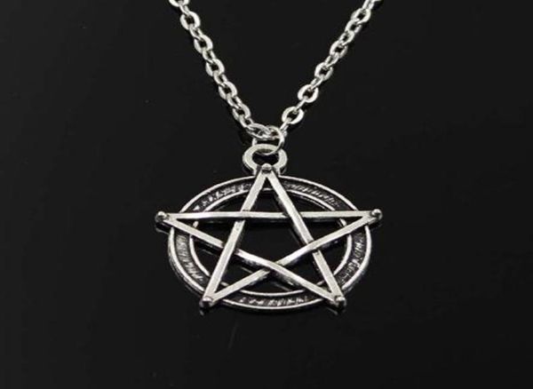 new vintage star pentagram chain necklace tibetan silver pendant necklace gifts for women punk rock jewelry3172381
new vintage star pentagram chain necklace tibetan silver pendant necklace gifts for women punk rock jewelry3172381