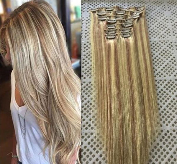 14quot26quot 9pcsset 18 clips 100g 120g 140g piano color 18613 clip in human hair extensions brazilian remy clip in hair e8157418, Black;brown
14quot26quot 9pcsset 18 clips 100g 120g 140g piano color 18613 clip in human hair extensions brazilian remy clip in hair e8157418, Black;brown