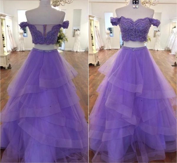light purple two pieces prom dresses off shoulder appliques beaded tiered tulle skirt ball gown prom dresses mint green sweet 16 d9911719, Black
light purple two pieces prom dresses off shoulder appliques beaded tiered tulle skirt ball gown prom dresses mint green sweet 16 d9911719, Black
