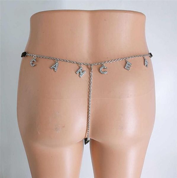 waist chain stainless steel custom letter chain body jewelry for girl valentine039s day underwear thong back panties p08112426805, Silver
waist chain stainless steel custom letter chain body jewelry for girl valentine039s day underwear thong back panties p08112426805, Silver