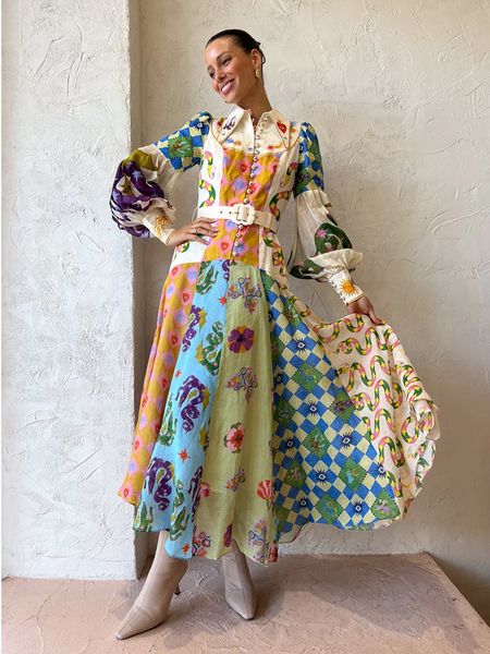 urban dresses print holiday women beach dress with belts a line long lantern sleeve single breasted lapel seaside swing colorful robe 230714, White;black
urban dresses print holiday women beach dress with belts a line long lantern sleeve single breasted lapel seaside swing colorful robe 230714, White;black