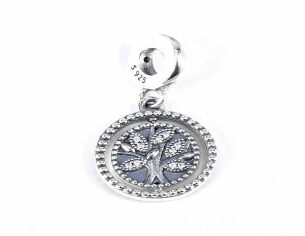 new authentic 925 sterling silver charm spinning tree of life with crystal pendant beads fit european bracelet bangle diy fashion 6482122, Black
new authentic 925 sterling silver charm spinning tree of life with crystal pendant beads fit european bracelet bangle diy fashion 6482122, Black