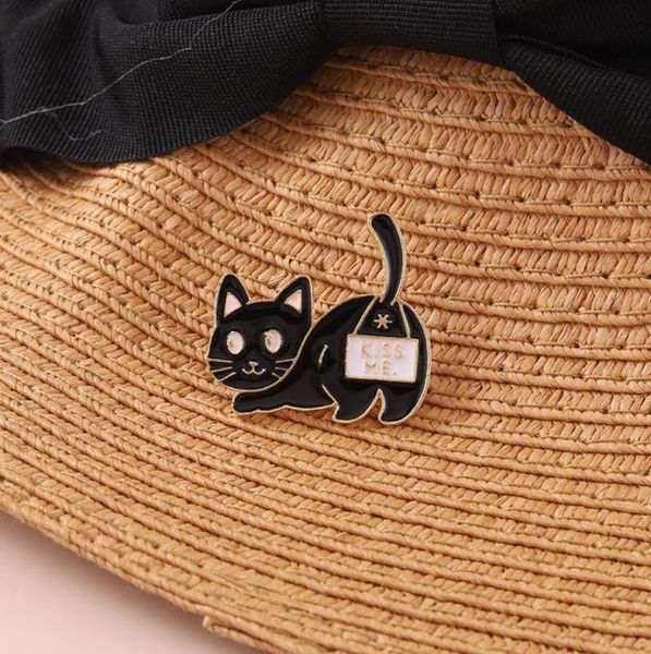 kiss me black cat animal enamel brooches pin for women fashion dress coat shirt demin metal funny brooch pins badges promotion gif7504017, Gray
kiss me black cat animal enamel brooches pin for women fashion dress coat shirt demin metal funny brooch pins badges promotion gif7504017, Gray
