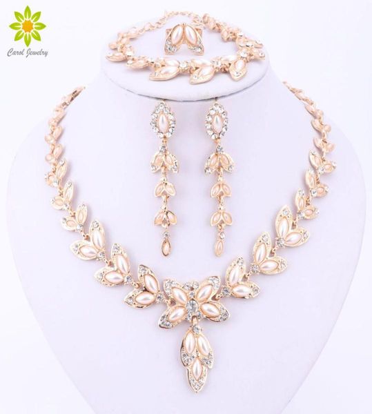 simulated pearl jewelry sets for women pendant african beads crystal necklace earrings ring bracelet fine accessories2703974, Slivery;golden
simulated pearl jewelry sets for women pendant african beads crystal necklace earrings ring bracelet fine accessories2703974, Slivery;golden