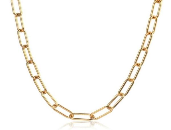 chains 7mm gold tone rectangle chain choker necklaces women anti allergy stainless steel cable paperclip link collar adjustable kn9026860, Silver
chains 7mm gold tone rectangle chain choker necklaces women anti allergy stainless steel cable paperclip link collar adjustable kn9026860, Silver