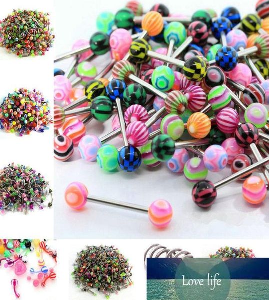 10pcs mixed color ball tongue navel nipple barbells rings nose rings bars body jewelry5178459, Silver
10pcs mixed color ball tongue navel nipple barbells rings nose rings bars body jewelry5178459, Silver