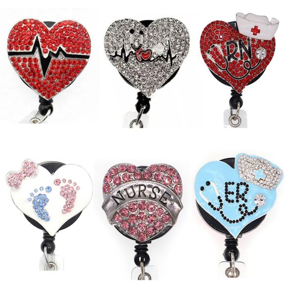 heart shape key rings crystal rhinestone nurse id badge holder woman yoyo card retractable reels for accessories9527654, Slivery;golden
heart shape key rings crystal rhinestone nurse id badge holder woman yoyo card retractable reels for accessories9527654, Slivery;golden
