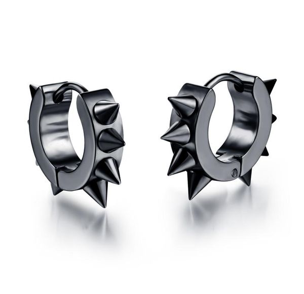 men women spikes studded 316l stainless steel punk spiky round huggie hoop earrings 1pair9621767, Golden;silver
men women spikes studded 316l stainless steel punk spiky round huggie hoop earrings 1pair9621767, Golden;silver