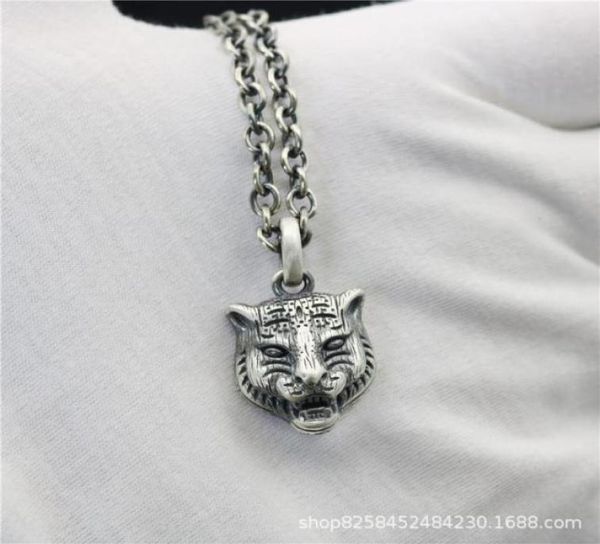 pendant necklaces fashion brand taiyin old domineering men039s tiger head personality punk and women039s3455706, Silver
pendant necklaces fashion brand taiyin old domineering men039s tiger head personality punk and women039s3455706, Silver