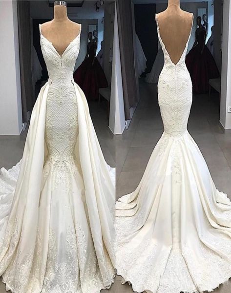 luxurious v neck delicate mermaid wedding dress with detachable train stain lace plus size backless bridal gowns custom3031262, White
luxurious v neck delicate mermaid wedding dress with detachable train stain lace plus size backless bridal gowns custom3031262, White