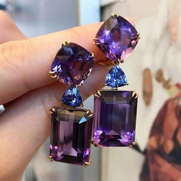stud exquisite fashion ladies earrings gold color gem amethyst wedding engagement bridal boutique jewelry 230714, Golden;silver
stud exquisite fashion ladies earrings gold color gem amethyst wedding engagement bridal boutique jewelry 230714, Golden;silver