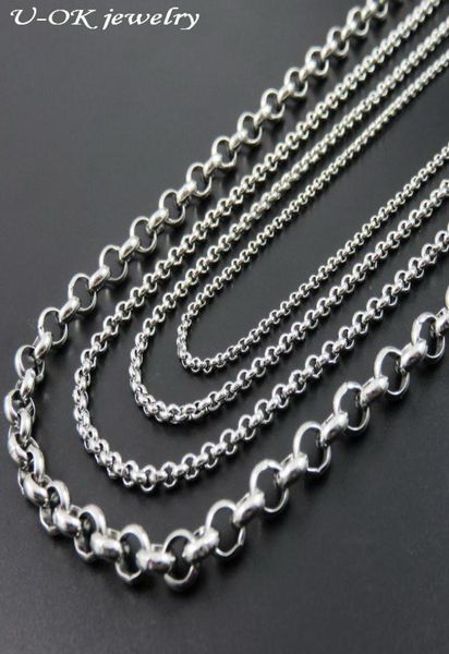 22536mm wide silver tone stainless steel rolo chain necklace for man women fashion locket chains stainless steel jewelry8647018
22536mm wide silver tone stainless steel rolo chain necklace for man women fashion locket chains stainless steel jewelry8647018