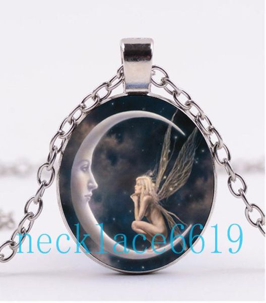 10pcs moon fairy necklacependantchristmas giftbirthday giftcabochon glass necklacesilverblack fashion jewelry r9724460239, Silver
10pcs moon fairy necklacependantchristmas giftbirthday giftcabochon glass necklacesilverblack fashion jewelry r9724460239, Silver