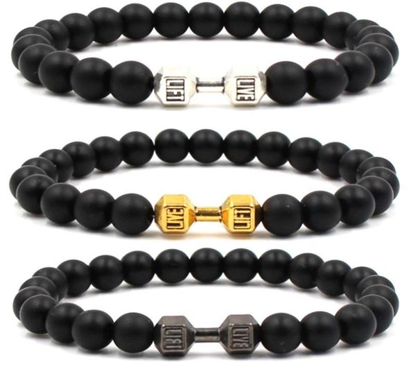 2019 new tide male fitness dumbbell sports bracelet 8mm black matte stone beaded bracelet men for women fashion jewelry3040672
2019 new tide male fitness dumbbell sports bracelet 8mm black matte stone beaded bracelet men for women fashion jewelry3040672