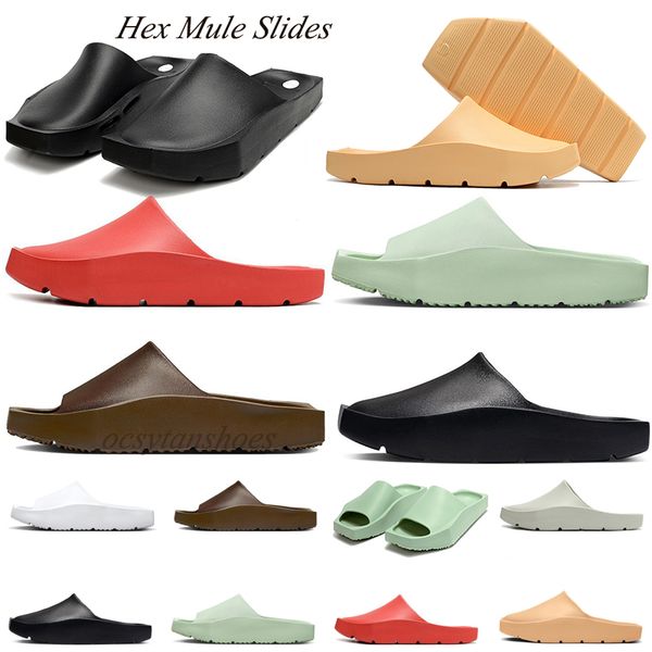 designer fashion men slides hex mule womens slippers summer beach sandal slide flat platform lady home flip flops shoes causal slipper with, Black
designer fashion men slides hex mule womens slippers summer beach sandal slide flat platform lady home flip flops shoes causal slipper with, Black