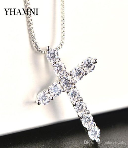 yhamni luxury cubic zircon cross pendant necklace 925 sterling silver cross christian jesus jewelry for women gift hzl0051886944
yhamni luxury cubic zircon cross pendant necklace 925 sterling silver cross christian jesus jewelry for women gift hzl0051886944