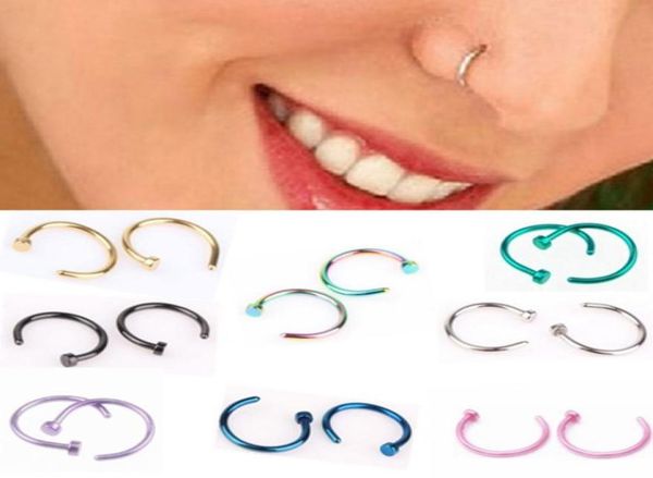 women stainless steel nose ring c shape body hoop piercing jewelry fashion will and sandy gift6316423, Silver
women stainless steel nose ring c shape body hoop piercing jewelry fashion will and sandy gift6316423, Silver