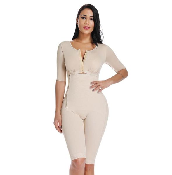 waist trainer corsets slimming shapewear colombianas postsurgery full body arm shaper body suit powernet girdle black5971030, Black;white
waist trainer corsets slimming shapewear colombianas postsurgery full body arm shaper body suit powernet girdle black5971030, Black;white