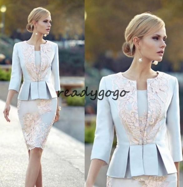 appliqued mother of the bride dresses with 34 sleeves peplum wedding guest dress knee length plus size jacket mothers groom5951920, Black;red
appliqued mother of the bride dresses with 34 sleeves peplum wedding guest dress knee length plus size jacket mothers groom5951920, Black;red