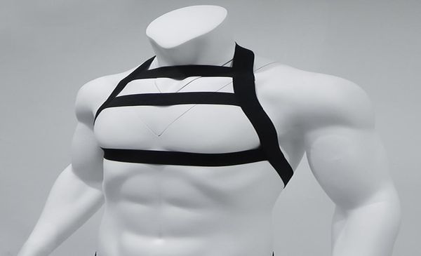 men039s costume nylon body chest harness height elastic shoulder strap gay male bandage hollow out lingerie halter neck ni4325961, Black
men039s costume nylon body chest harness height elastic shoulder strap gay male bandage hollow out lingerie halter neck ni4325961, Black