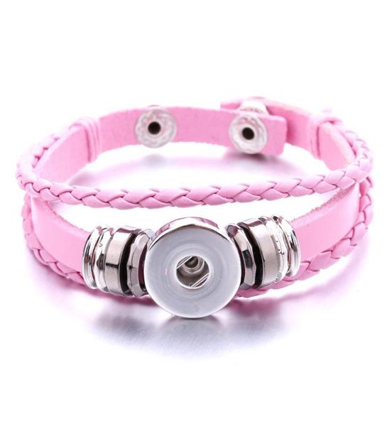 fashion covered button layers woven diy noosa charm bracelet bangle fit 12mm snap button jewelry 14 colors3056123, Golden;silver
fashion covered button layers woven diy noosa charm bracelet bangle fit 12mm snap button jewelry 14 colors3056123, Golden;silver