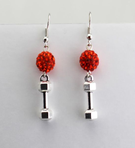 women earring jewelry silver dumbbell barbell red crystal pendent hook earrings fitness athlete charm jewelry gift provide dropshi1415159
women earring jewelry silver dumbbell barbell red crystal pendent hook earrings fitness athlete charm jewelry gift provide dropshi1415159