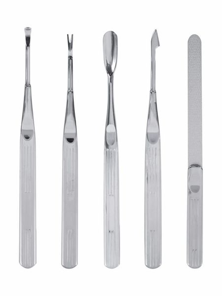 5 pcs stainless steel foot file cuticle spoon pusher dead skin fork callus rasp remover professional manicure pedicure tool set2103203
5 pcs stainless steel foot file cuticle spoon pusher dead skin fork callus rasp remover professional manicure pedicure tool set2103203