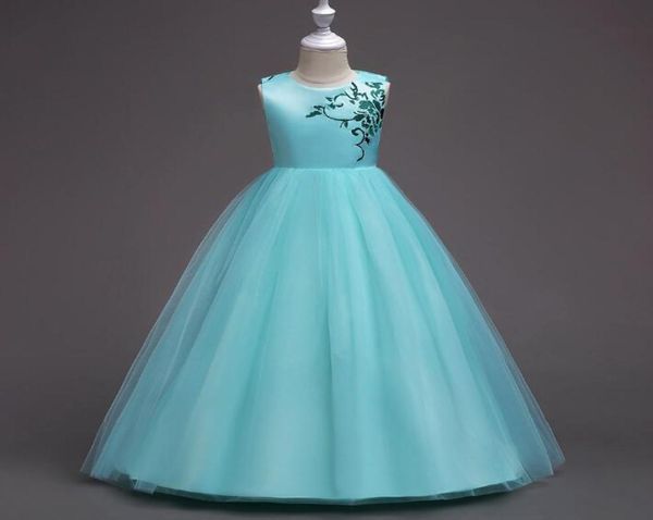 european american girls princess dresses embroidery flower gauze children wedding gown designs kids formal dress for birthday dinn4515625, Red;yellow
european american girls princess dresses embroidery flower gauze children wedding gown designs kids formal dress for birthday dinn4515625, Red;yellow