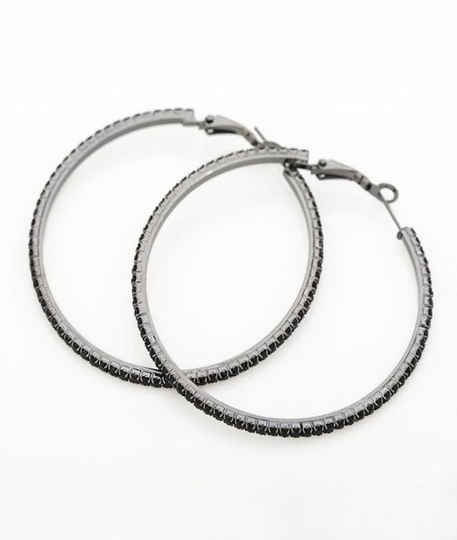 new big hoop earrings accessories cool fashion black rhinestone big circle earrings women party gift queen e0301297668, Silver
new big hoop earrings accessories cool fashion black rhinestone big circle earrings women party gift queen e0301297668, Silver
