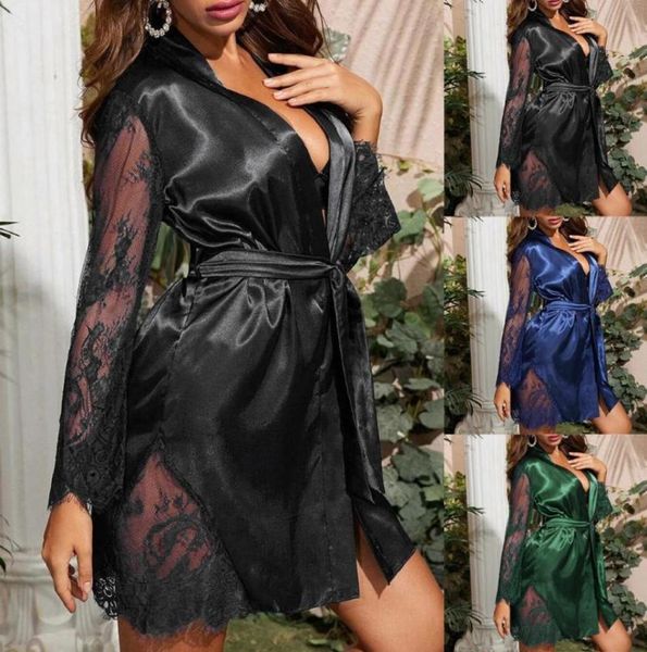 men039s sleepwear 2021 lingerie summer women039s ladies satin silk bride robes kimono robe lace night wear gown sleepwe9562969, Black;brown
men039s sleepwear 2021 lingerie summer women039s ladies satin silk bride robes kimono robe lace night wear gown sleepwe9562969, Black;brown