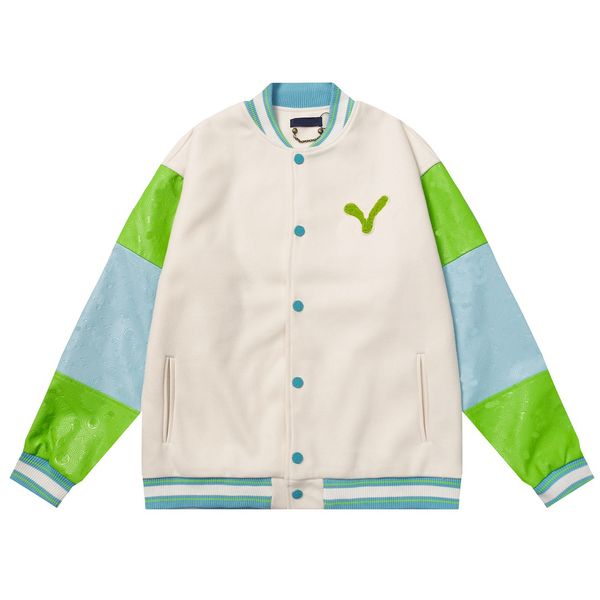mens jackets mens varsity leather baseball jacket men women vintage embroidery letter patchwork college coats hip hop bomber coat 0759, Black;brown
mens jackets mens varsity leather baseball jacket men women vintage embroidery letter patchwork college coats hip hop bomber coat 0759, Black;brown