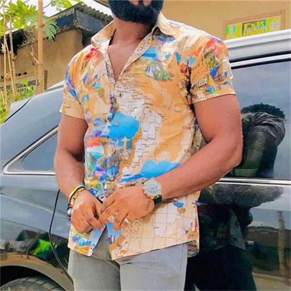 men's casual shirts 2023 spring summer short sleeve casual shirts men clothing vintage graphic printed turn-down collar buttoned shirt, White;black
men's casual shirts 2023 spring summer short sleeve casual shirts men clothing vintage graphic printed turn-down collar buttoned shirt, White;black